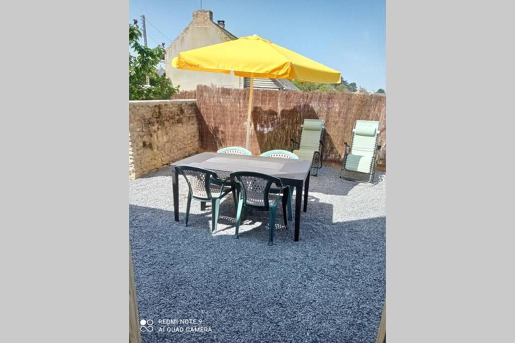 Gite La Hulotte Saint-Laurent-sur-Mer Buitenkant foto